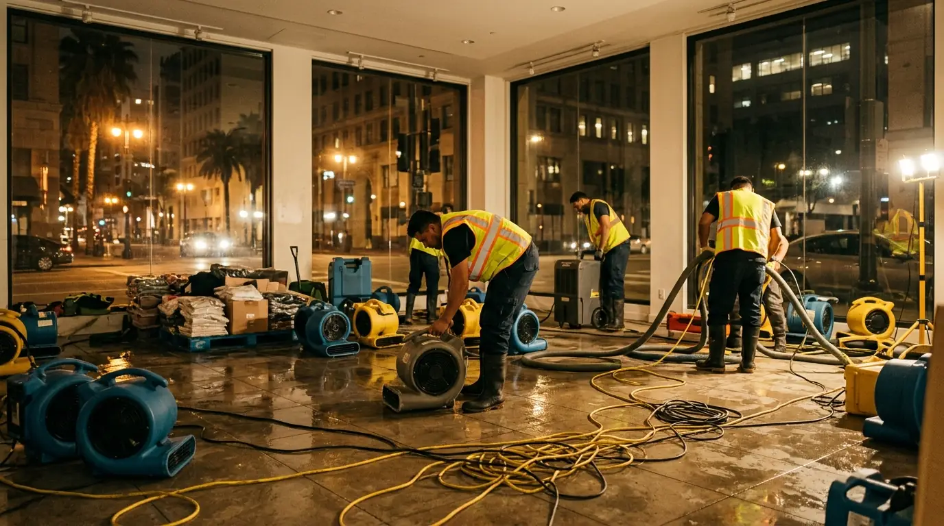 Commercial and Inspection work in a Los Angeles property